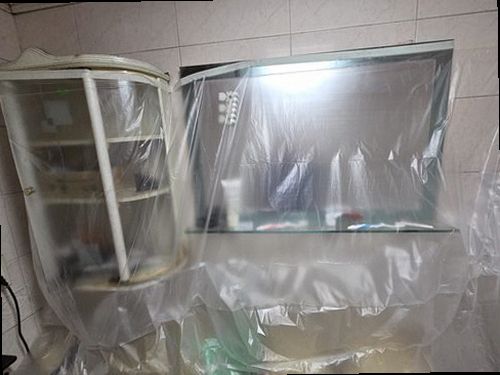 기장군 누수탐지 오시리아동 아파트 8층 욕실 앞 현관 시공 후기 사진