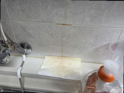 부산 남구 누수탐지 용호동 아파트 15층 주방 천장 시공 후기 사진