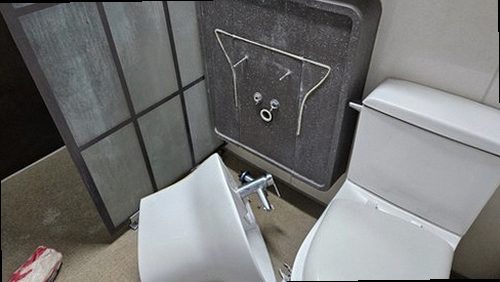 청주시 청원구 누수탐지 오창읍 원룸 4층 현관 욕실 앞 시공 후기 사진