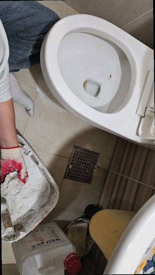 부산 동구 누수탐지 범일동 빌라 3층 욕실과 2층 천장 시공 후기 사진