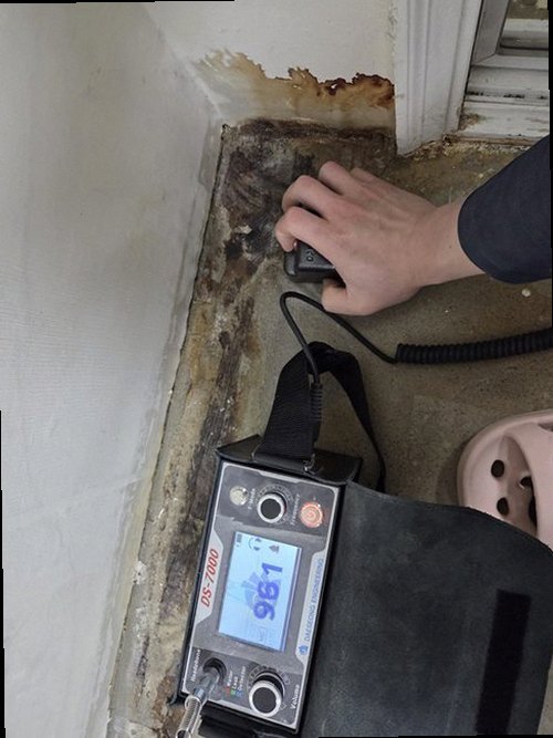 청주시 서원구 누수탐지 사창동 아파트 10층 베란다 인접 벽 시공 후기 사진
