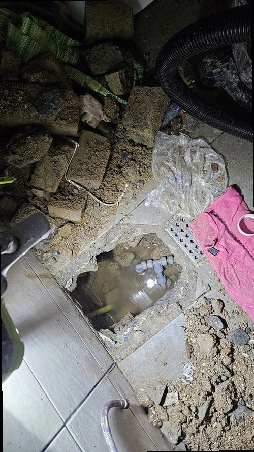 사상구 누수탐지 학장동 상가 2층 천장 안쪽 시공 후기 사진