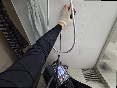 부산 강서구 누수탐지 명지동 오피스텔 7층 욕실 시공 후기 사진