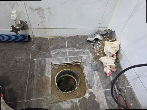 부산 중구 누수탐지 중앙동 오피스텔 10층 복도 앞 시공 후기 사진