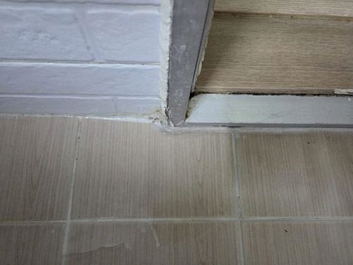 누수탐지 점검 결과를 사진과 측정 기록으로 정리한 자료