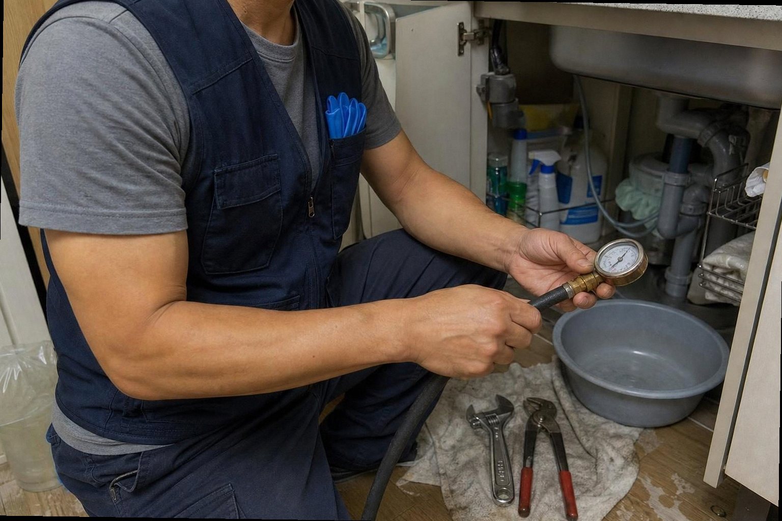 연제구 누수탐지 현장 작업 연제구 누수탐지 현장 작업