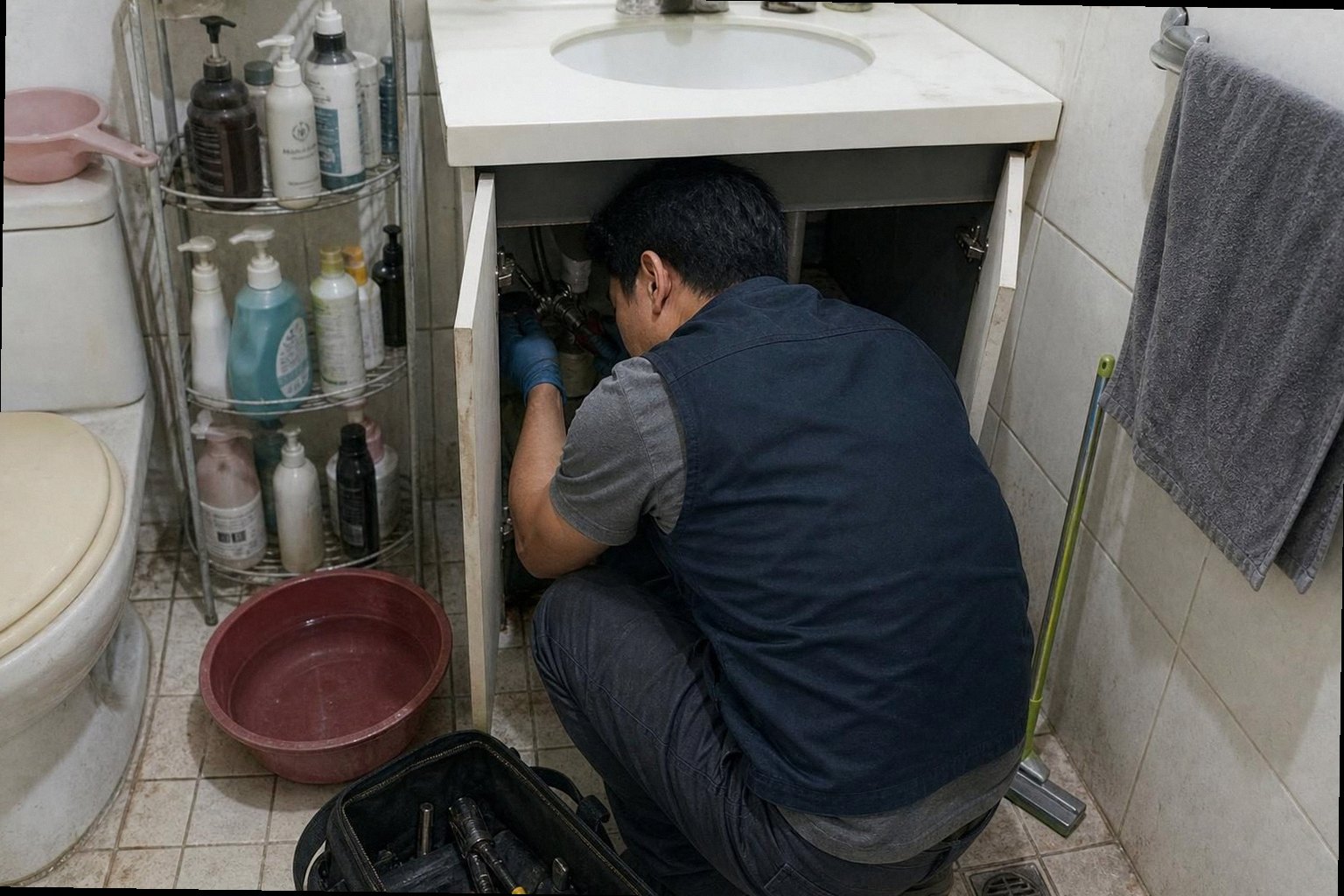 영도구 누수탐지 현장 작업 영도구 누수탐지 현장 작업