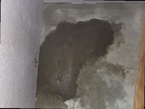 기장군 누수탐지 오시리아 창고 건물 1층 외벽 쪽 시공 후기 사진
