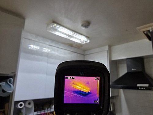 누수탐지 배관 누수, 침투, 결로를 비교한 원인 구분 도식
