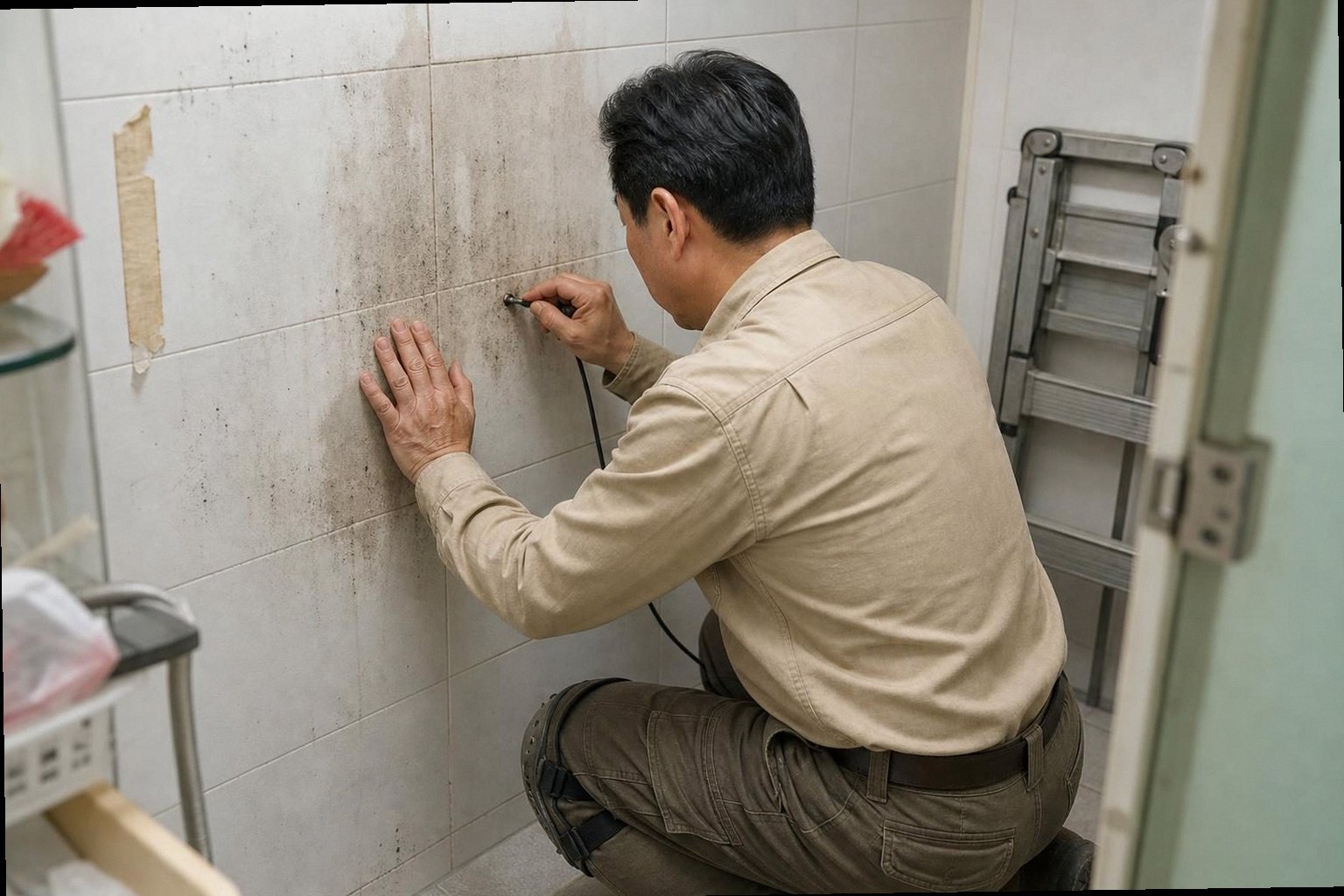 부여군 누수탐지 현장 작업 부여군 누수탐지 현장 작업