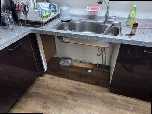 은평구 누수탐지 대조동 상가 2층 주방 위 천장 시공 후기 사진