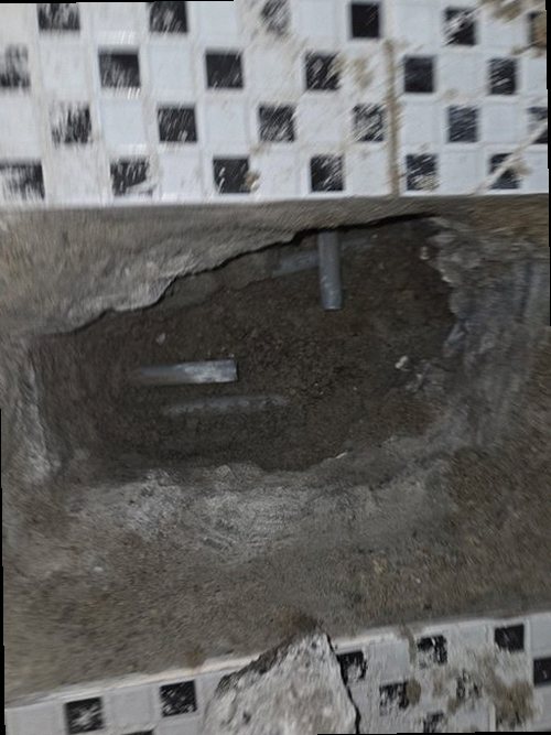 청주시 청원구 누수탐지 오근장동 다세대주택 2층 계단 옆 시공 후기 사진