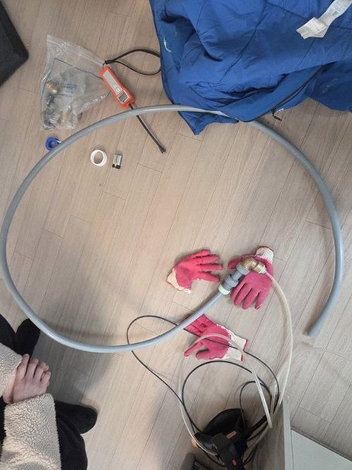 누수탐지 용호동 누수탐지 빌라 주방 천장 얼룩이 생긴 사례