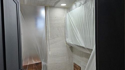 강서구 누수탐지 우장산동 빌라 2층 침실 천장 시공 후기 사진