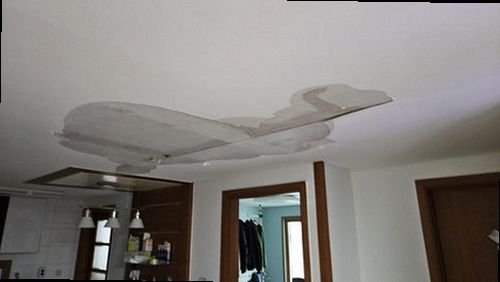 청주시 청원구 누수탐지 우암동 아파트 7층 거실 천장 시공 후기 사진