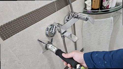 수영구 누수탐지 망미동 아파트 9층 현관 앞 욕실 시공 후기 사진