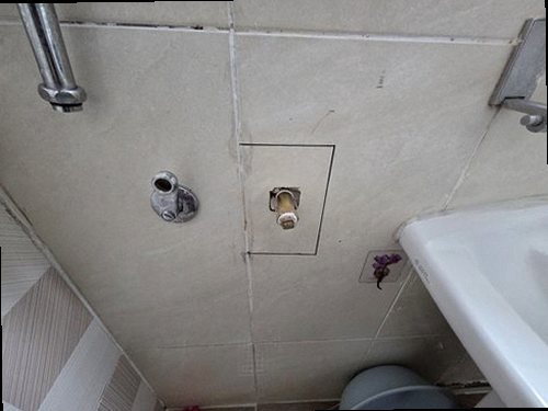 금산군 누수탐지 복수면 단독주택 1층 욕실 벽 시공 후기 사진