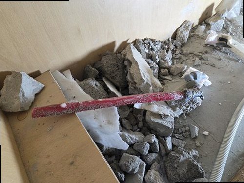 대전 서구 누수탐지 정림동 연립주택 2층 계단 옆 시공 후기 사진