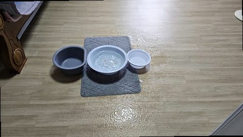 부산진구 누수탐지 양정동 오피스텔 8층 현관 바닥 시공 후기 사진