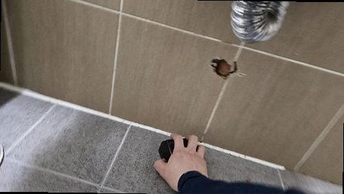 연제구 누수탐지 연지동 아파트 10층 작은방 벽면 시공 후기 사진