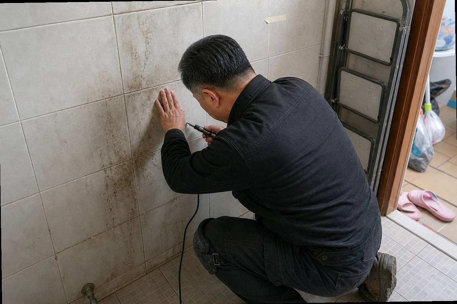 부여군 누수탐지 현장 작업 부여군 누수탐지 현장 작업
