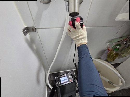 동래구 누수탐지 수안동 아파트 11층 욕실 시공 후기 사진