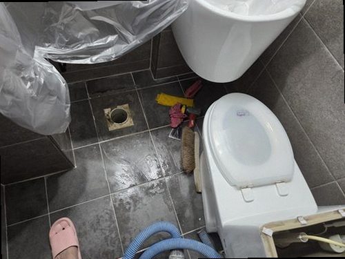 대전 동구 누수탐지 신흥동 다가구주택 2층 계단 벽 시공 후기 사진