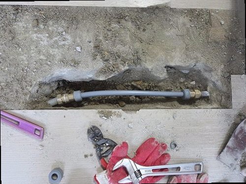 부산 중구 누수탐지 남포동 상가건물 2층 내부 벽면 시공 후기 사진