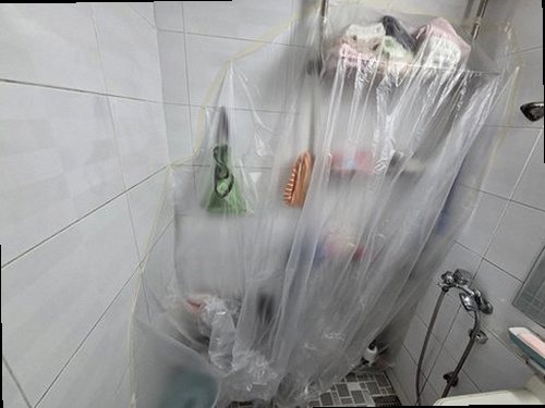 부여군 누수탐지 구룡면 빌라 4층 작은방 벽면 시공 후기 사진