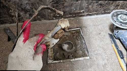 금산군 누수탐지 추부면 연립주택 2층 욕실 앞 시공 후기 사진