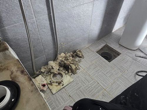 부여군 누수탐지 외산면 다가구주택 2층 화장실 시공 후기 사진