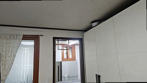 옥천군 누수탐지 청산면 빌라 2층 욕실과 안방 벽면 시공 후기 사진