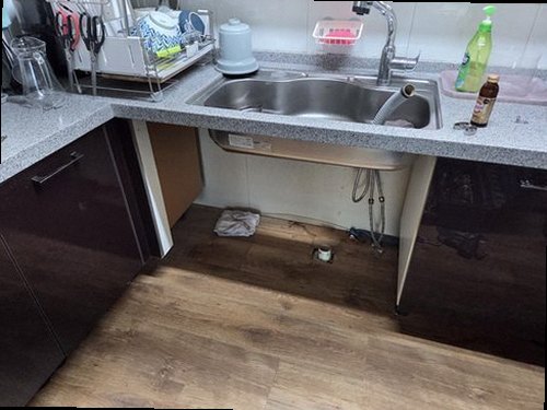 상록구 누수탐지 성포동 빌라 2층 주방 천장 시공 후기 사진
