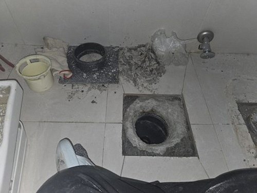 청주시 서원구 누수탐지 수곡동 연립주택 1층 현관 옆 화장실 시공 후기 사진