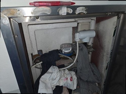대덕구 누수탐지 석봉동 원룸 5층 주방 옆 벽 시공 후기 사진