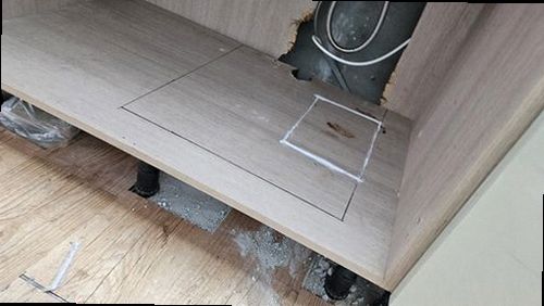 옥천군 누수탐지 청산면 상가 1층 주방 바닥 시공 후기 사진