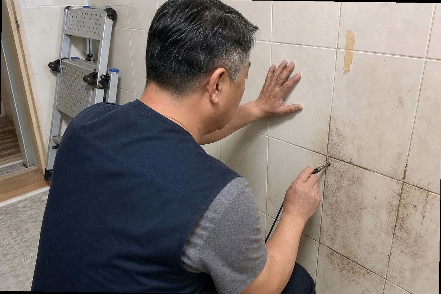 연제구 누수탐지 현장 작업 연제구 누수탐지 현장 작업