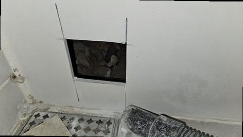 부산 남구 누수탐지 용호동 아파트 14층 욕실 앞 시공 후기 사진