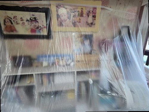 부산 북구 누수탐지 화명동 아파트 11층 거실 바닥 시공 후기 사진
