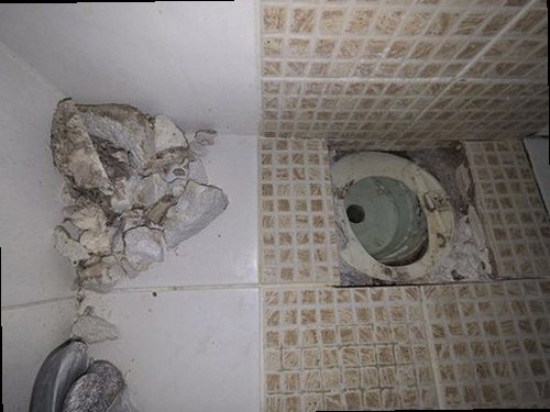 청주시 청원구 누수탐지 사직동 빌라 4층 욕실 바닥 배수구 시공 후기 사진
