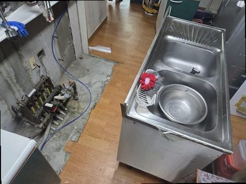 유성구 누수탐지 지축동 아파트 시공 후기 사진