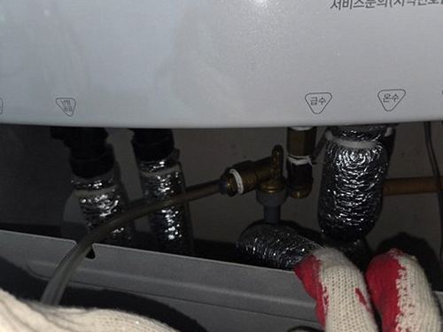 누수탐지 난방 배관과 보일러 연결부 점검 항목