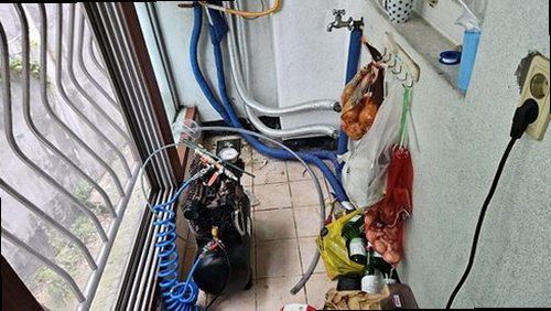기장군 누수탐지 철마면 전원주택 1층 보일러실 앞 시공 후기 사진