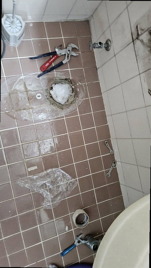 부산 중구 누수탐지 동광동 빌라 2층 작은방 천장 시공 후기 사진