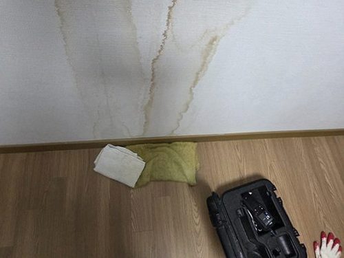 부산진구 누수탐지 부암동 빌라 2층 거실 천장 시공 후기 사진