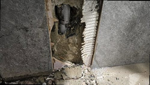 부산 중구 누수탐지 초량동 상가주택 3층 창가 벽 시공 후기 사진