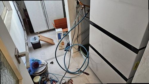 청주시 상당구 누수탐지 운동동 전원주택 1층 보일러실 인근 시공 후기 사진