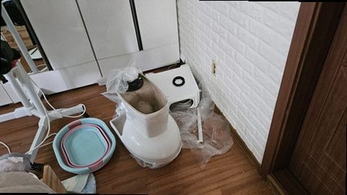 청주시 흥덕구 누수탐지 복대동 아파트 10층 아이방 벽면 시공 후기 사진