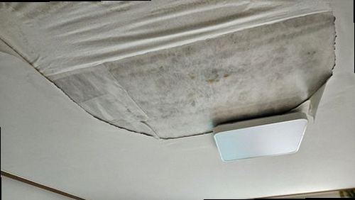 부산 서구 누수탐지 암남동 다가구주택 4층 거실 천장 시공 후기 사진