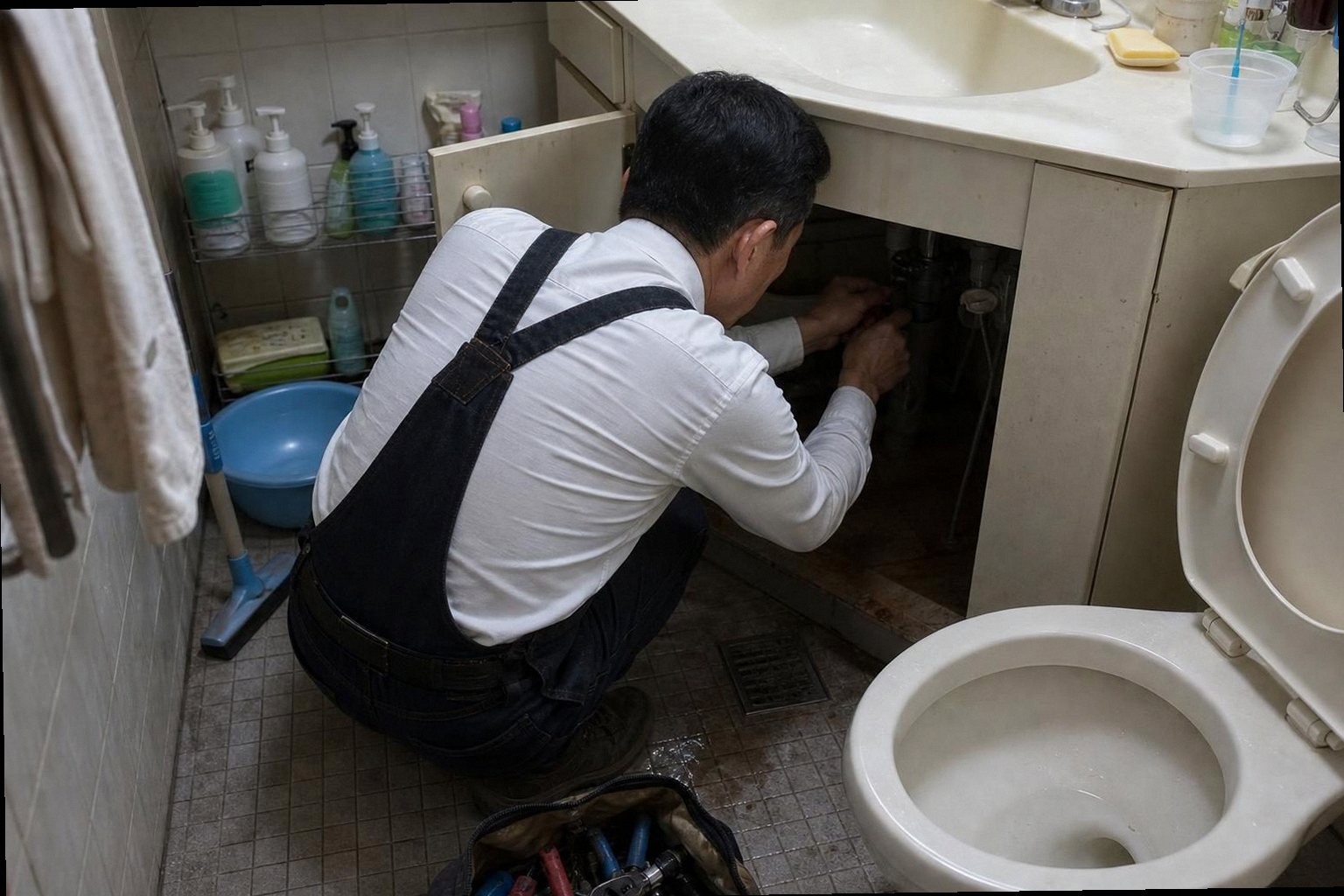 성동구 누수탐지 현장 작업